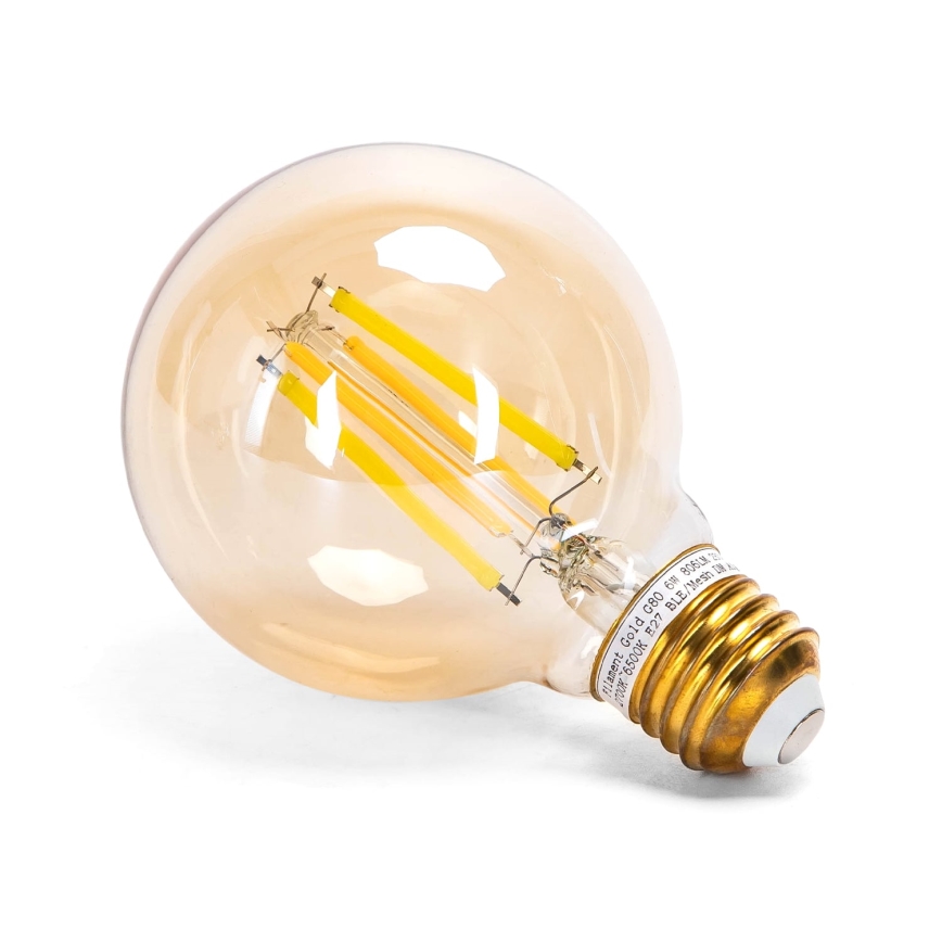 LED Żarówka ściemnialna FILAMENT MESH Smart G80 E27/6W/230V 2700-6500K - Aigostar