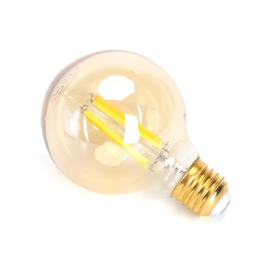 LED Żarówka ściemnialna FILAMENT G80 E27/6W/230V 2700-6500K Wi-Fi - Aigostar