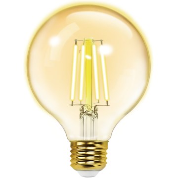 LED Żarówka ściemnialna FILAMENT G95 E27/6W/230V 2700-6500K Wi-Fi - Aigostar