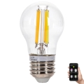 LED Żarówka ściemnialna FILAMENT MESH Smart G45 E27/4,5W/230V 2700-6500K - Aigostar