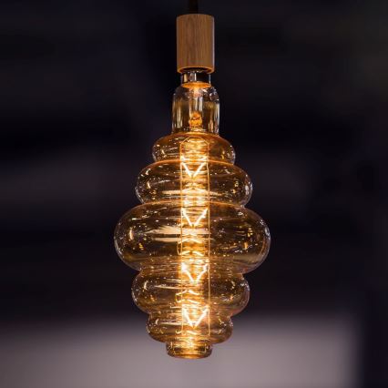 LED Żarówka ściemnialna FILAMENT S200 E27/8W/230V 1800K