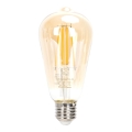 LED Żarówka ściemnialna FILAMENT ST64 E27/6W/230V 2200K - Aigostar