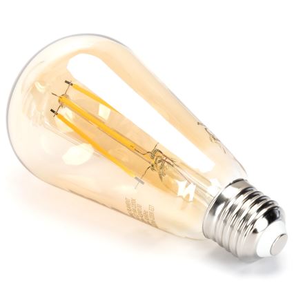 LED Żarówka ściemnialna FILAMENT ST64 E27/6W/230V 2200K - Aigostar