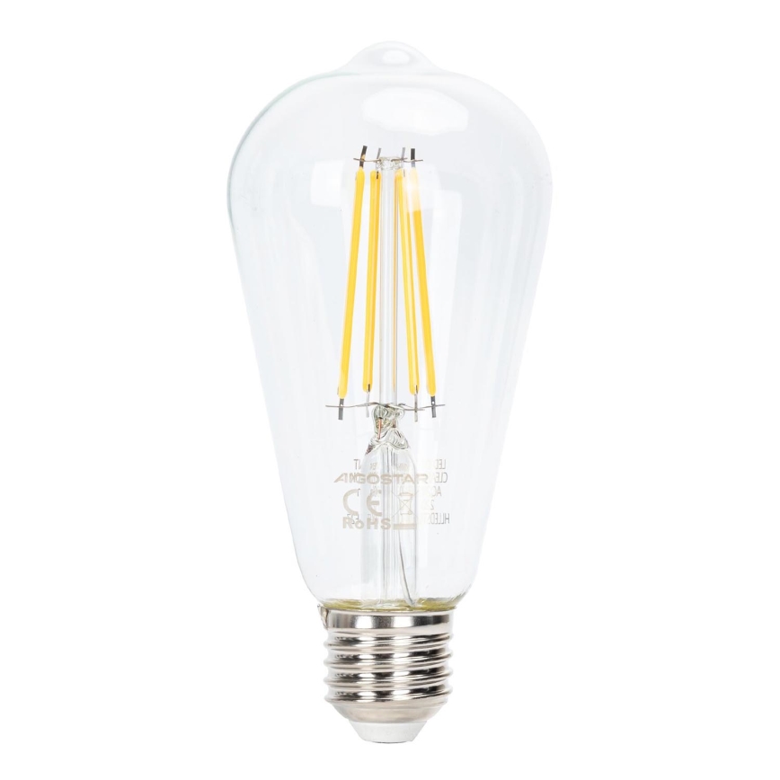 LED Żarówka ściemnialna FILAMENT ST64 E27/6W/230V 2700K - Aigostar