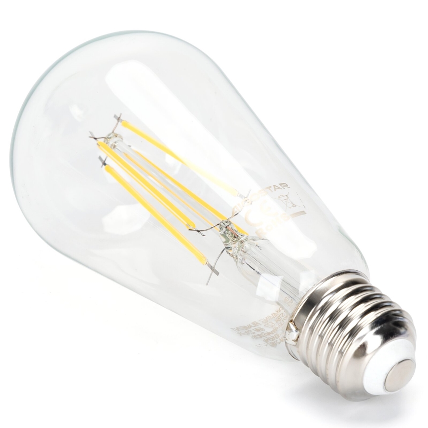 LED Żarówka ściemnialna FILAMENT ST64 E27/6W/230V 2700K - Aigostar