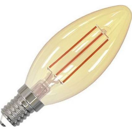 LED Żarówka ściemnialna FILAMENT VINTAGE C35 E14/6W/230V 2000K