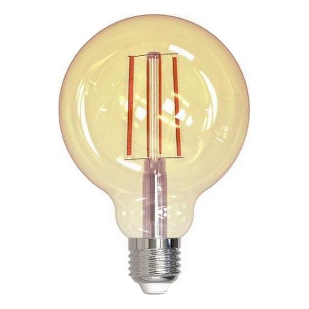 LED Żarówka ściemnialna FILAMENT VINTAGE G95 E27/12W/230V 2000K