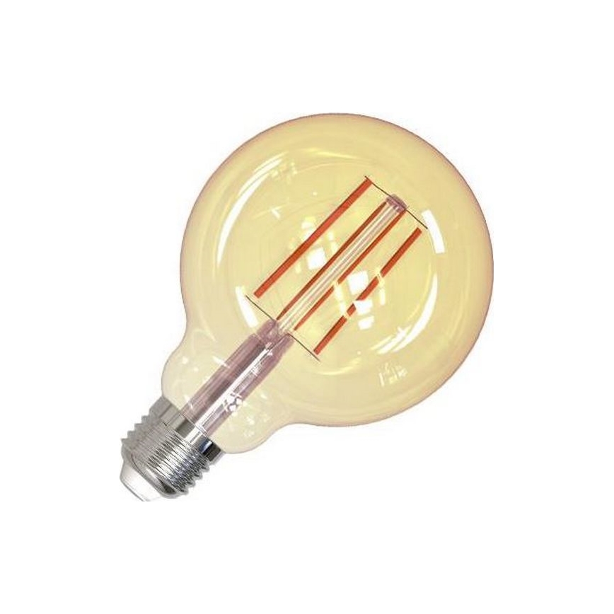 LED Żarówka ściemnialna FILAMENT VINTAGE G95 E27/12W/230V 2000K