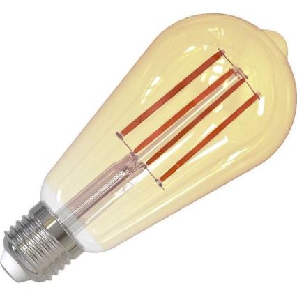 LED Żarówka ściemnialna FILAMENT VINTAGE ST64 E27/12W/230V 2000K