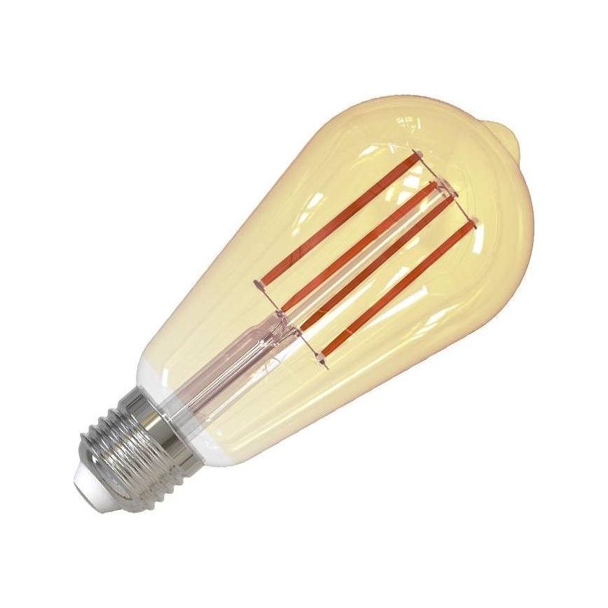 LED Żarówka ściemnialna FILAMENT VINTAGE ST64 E27/12W/230V 2000K