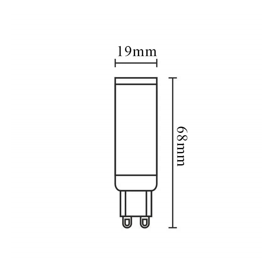 LED Żarówka ściemnialna G9/6W/230V 2800K