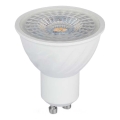 LED Żarówka ściemnialna GU10/6W/230V 6500K 38°