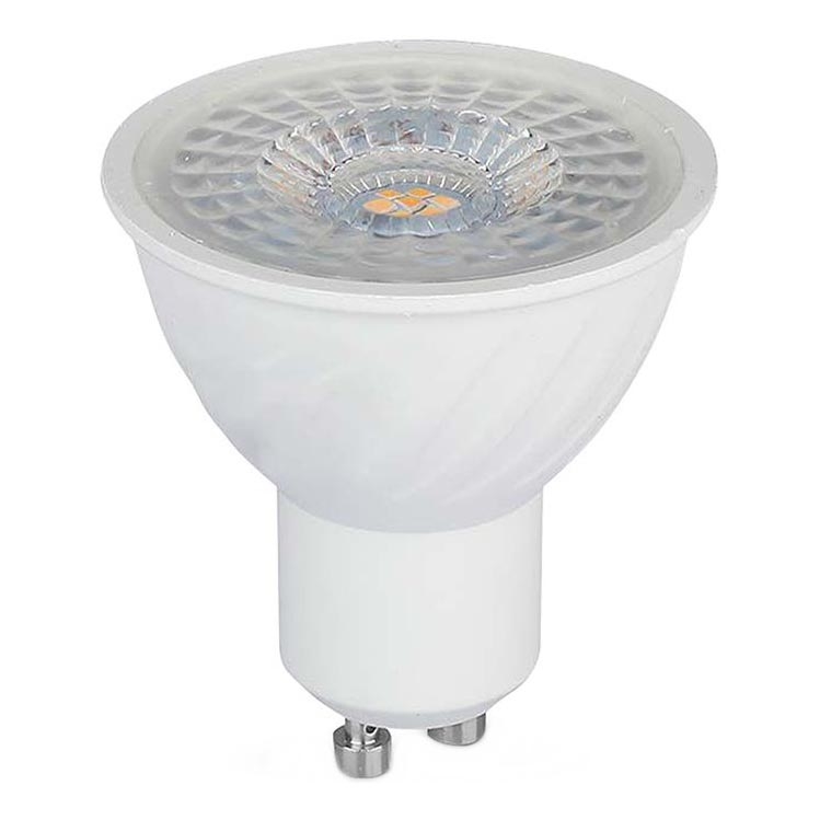 LED Żarówka ściemnialna GU10/6W/230V 6500K 38°