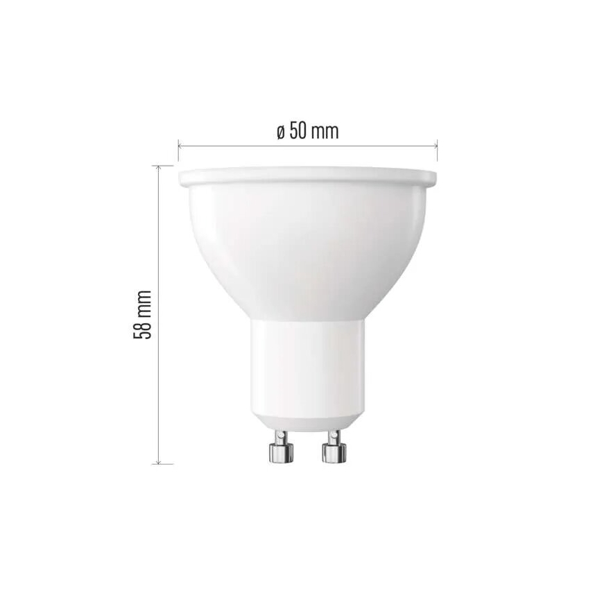 LED Żarówka ściemnialna MR16 GU10/7W/230V 4000K
