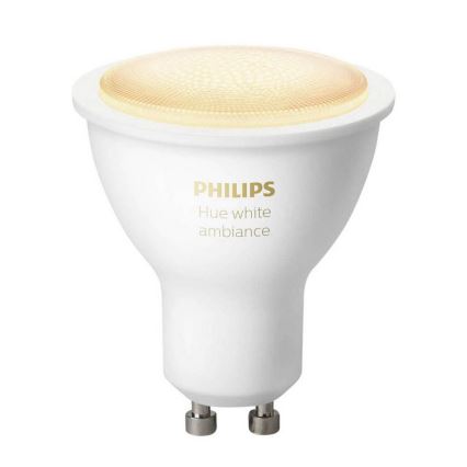 LED Żarówka ściemnialna Philips HUE WHITE AMBIANCE 1xGU10/5,5W/230V