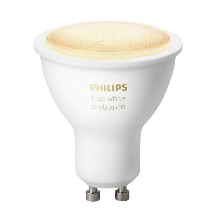 LED Żarówka ściemnialna Philips HUE WHITE AMBIANCE 1xGU10/5,5W/230V