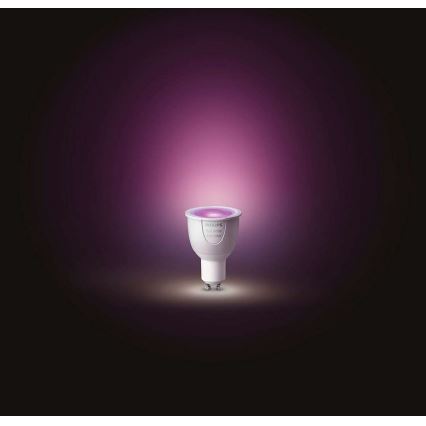 LED Żarówka ściemnialna Philips Hue WHITE AND COLOR AMBIANCE GU10/5,7W/230V 2000-6500K