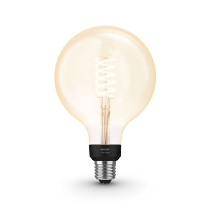 LED Żarówka ściemnialna Philips Hue WHITE FILAMENT G125 E27/7W/230V 2100K