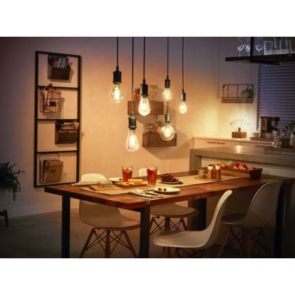 LED Żarówka ściemnialna Philips Hue WHITE FILAMENT G125 E27/7W/230V 2100K