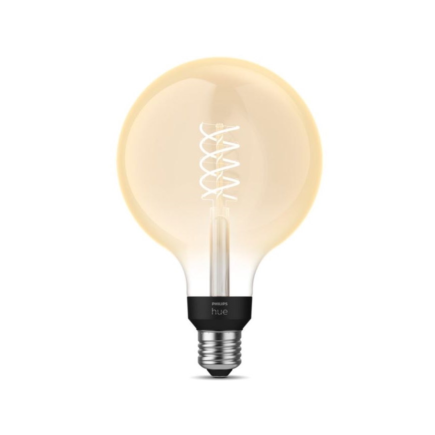 LED Żarówka ściemnialna Philips Hue WHITE FILAMENT G125 E27/7W/230V 2100K