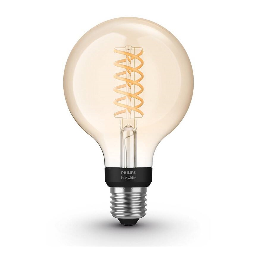 LED Żarówka ściemnialna Philips Hue WHITE FILAMENT G93 E27/7,2W/230V 2100K