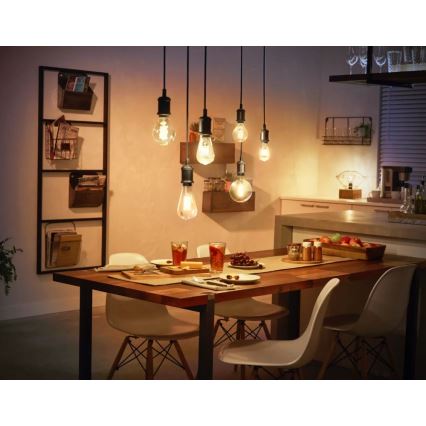 LED Żarówka ściemnialna Philips Hue WHITE FILAMENT ST64 E27/7W/230V 2100K