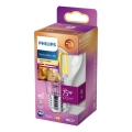 LED Żarówka ściemnialna Philips Warm Glow A60 E27/7,9W/230V 2200-2700K CRI 90