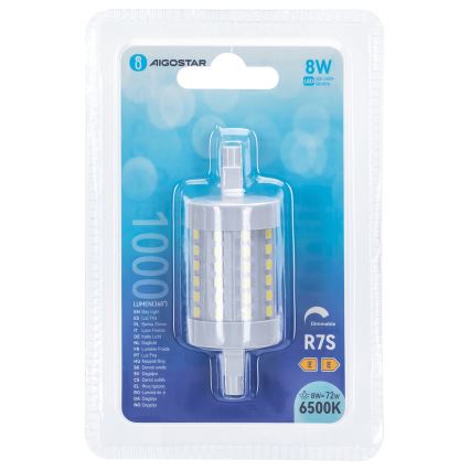 LED Żarówka ściemnialna R7s/8W/230V 6500K - Aigostar
