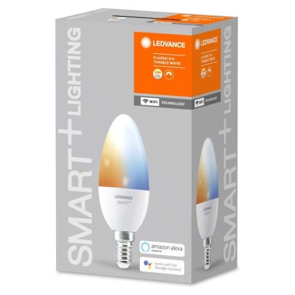 LED Żarówka ściemnialna SMART+ E14/5W/230V 2700K-6500K Wi-Fi - Ledvance