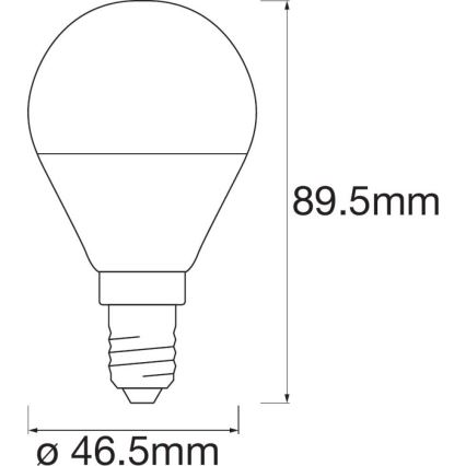 LED Żarówka ściemnialna SMART+ E14/5W/230V 2700K-6500K Wi-Fi - Ledvance