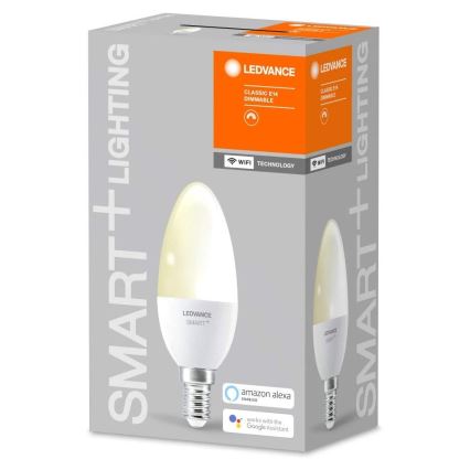 LED Żarówka ściemnialna SMART+ E14/5W/230V 2700K Wi-Fi - Ledvance