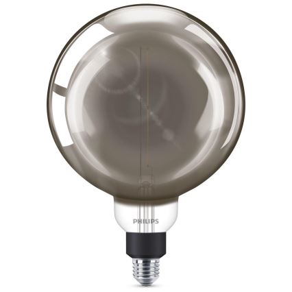 LED Żarówka ściemnialna SMOKY VINTAGE Philips E27/6,5W/230V 4000K