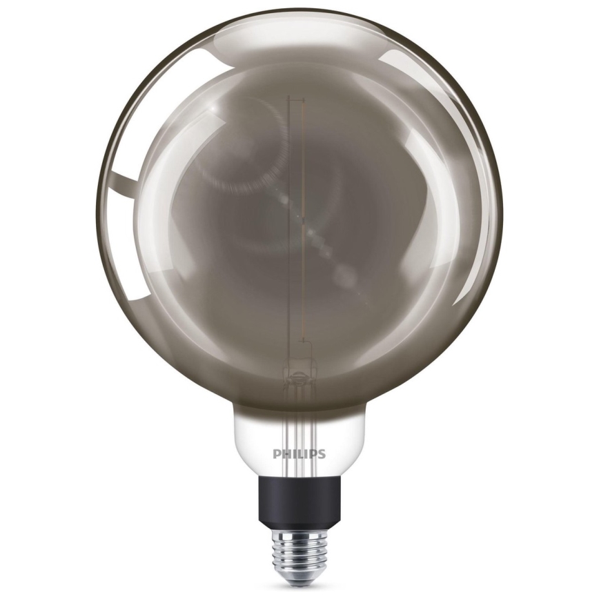 LED Żarówka ściemnialna SMOKY VINTAGE Philips E27/6,5W/230V 4000K