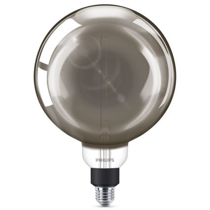 LED Żarówka ściemnialna SMOKY VINTAGE Philips G200 E27/6,5W/230V 4000K