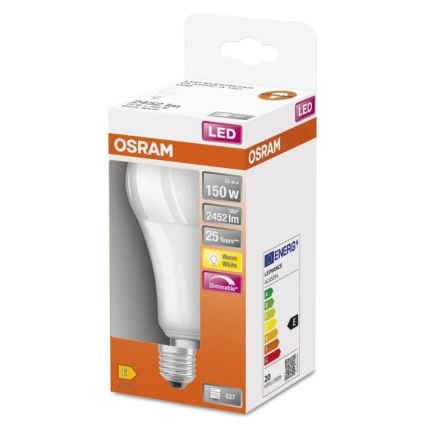 LED Żarówka ściemnialna SUPERSTAR E27/20W/230V 2700K - Osram