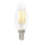 LED Żarówka ściemnialna VINTAGE C35 E14/4W/230V 6500K - Aigostar
