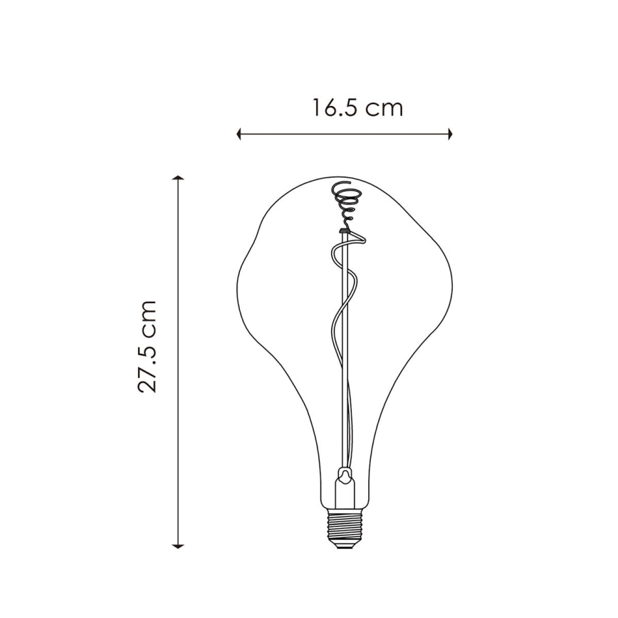 LED Żarówka ściemnialna VINTAGE EDISON E27/3W/230V 1800K