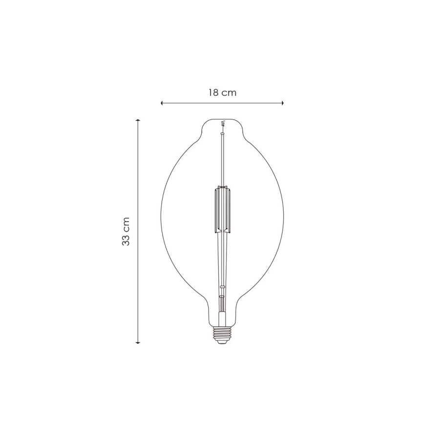 LED Żarówka ściemnialna VINTAGE EDISON E27/4W/230V 2700K