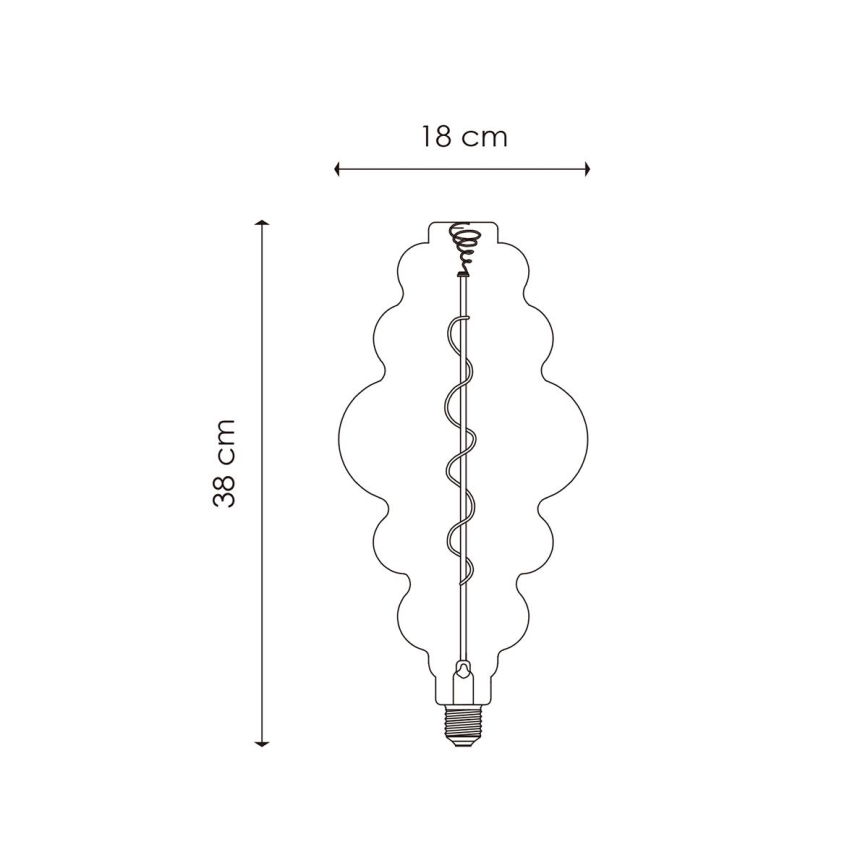 LED Żarówka ściemnialna VINTAGE EDISON E27/4W/230V 3000K CRI 90