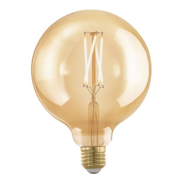 LED Żarówka ściemnialna VINTAGE G125 E27/4W/230V 1700K - Eglo 780233