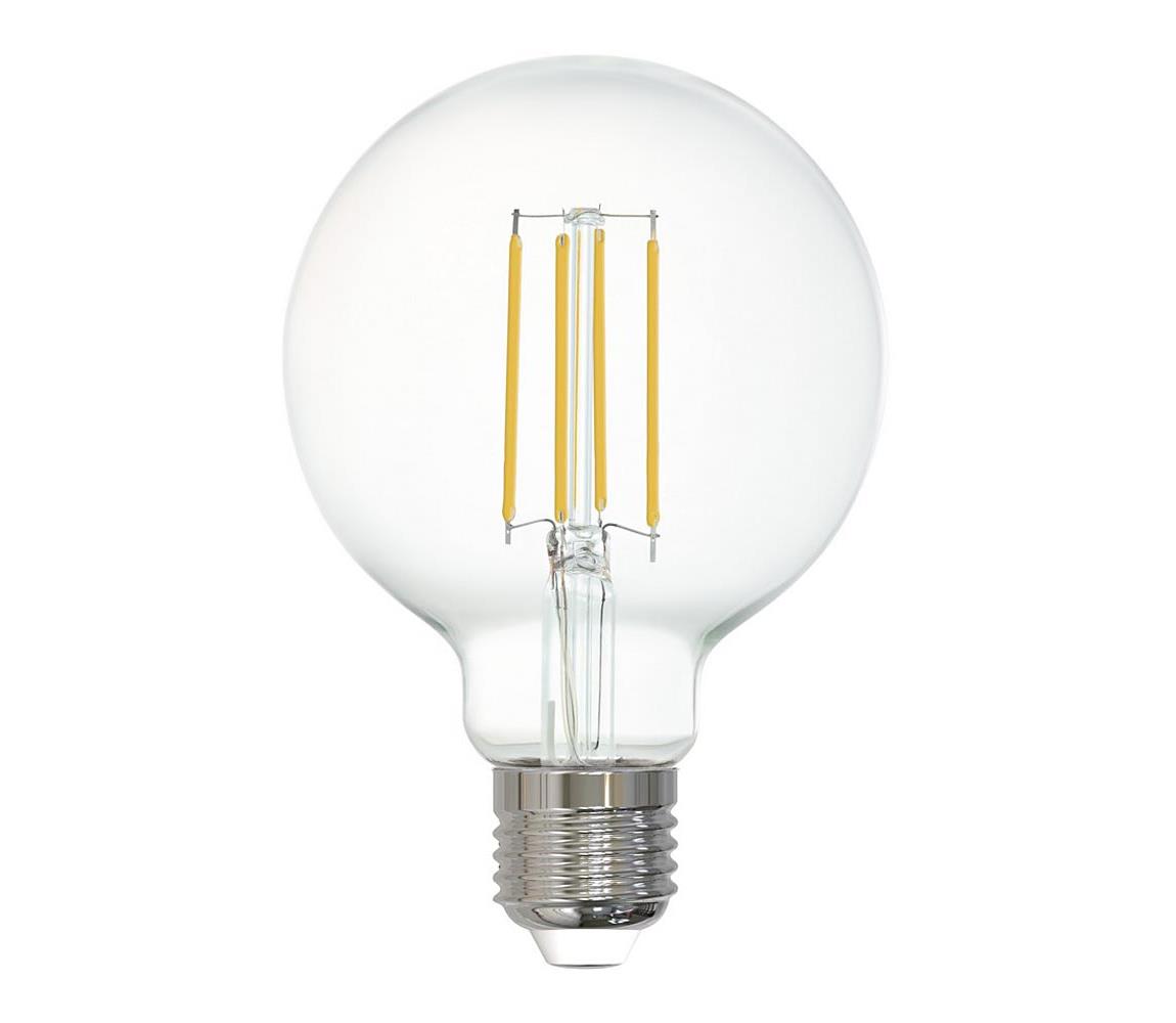 LED Żarówka ściemnialna VINTAGE G80 E27/6W/230V 2700K - Eglo 12571