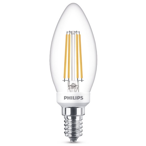 LED Żarówka ściemnialna VINTAGE Philips B35 E14/5W/230V 2700K