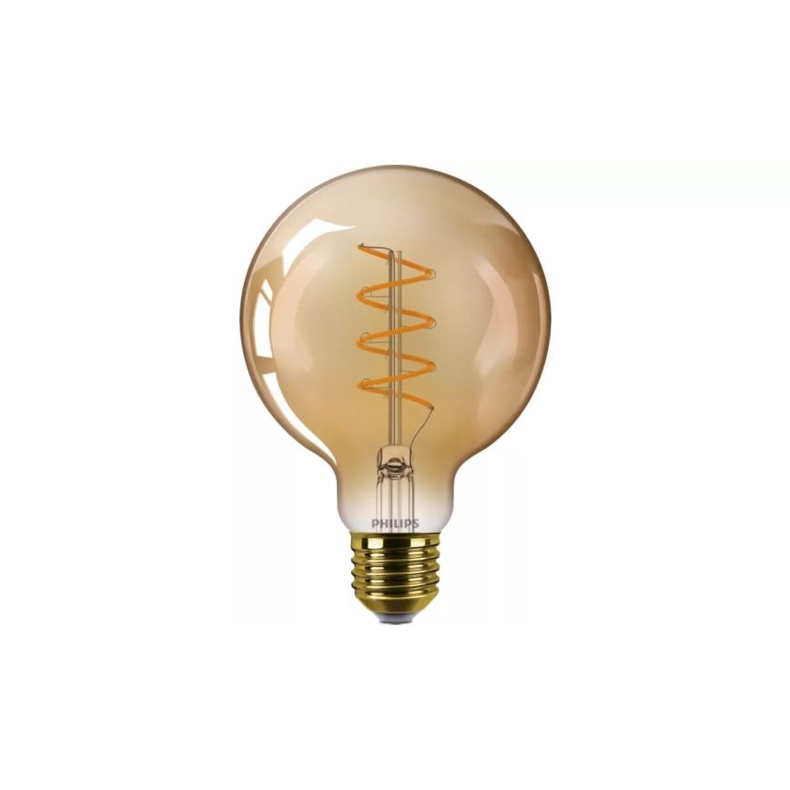 LED Żarówka ściemnialna VINTAGE Philips G95 E27/5,5W/230V 2200K