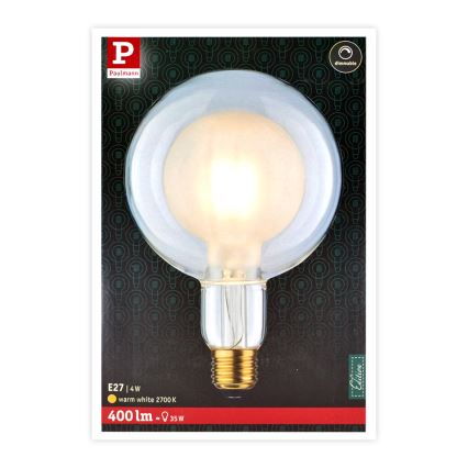 LED Żarówka SHAPE G125 E27/4W/230V 2700K - Paulmann 28764