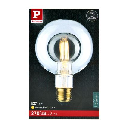 LED Żarówka SHAPE G95 E27/4W/230V 2700K - Paulmann 28766