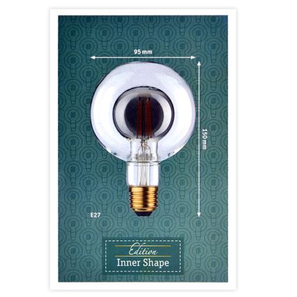 LED Żarówka SHAPE G95 E27/4W/230V 2700K - Paulmann 28766