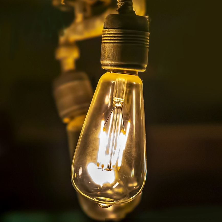 LED Żarówka ST64 E27/4W/230V 2200K - Aigostar