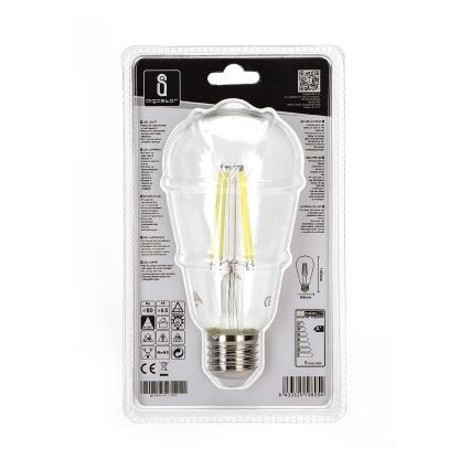 LED Żarówka ST64 E27/8W/230V 6500K - Aigostar