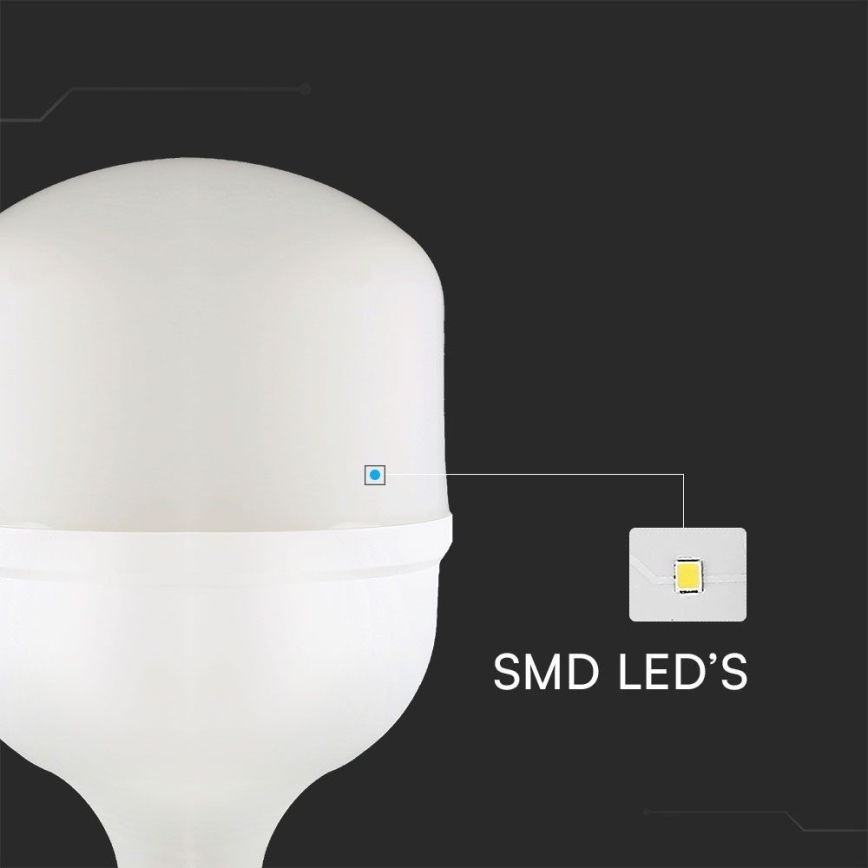 LED Żarówka T140 E40 E27/50W/230V 6500K