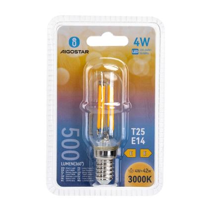 LED Żarówka T25 E14/4W/230V 3000K - Aigostar